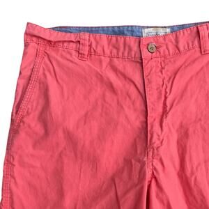 Ocean & Coast Men’s Soft Textured Cotton Shorts Pink 36W Summer Casual